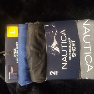 Nautica Men's L 2 Pack Baselayer Short